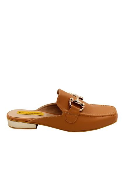 Zueco Plano Chiara Beige Mercedes Campuzano