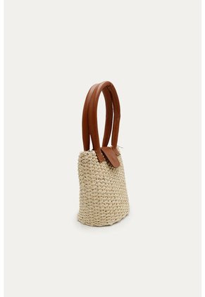 Bolso Nazca Beige Mercedes Campuzano