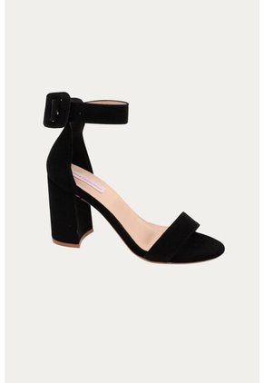 Sandalia Tacón Naia Negro Mercedes Campuzano