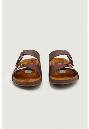 Sandalia Plana Emilia Moca Mercedes Campuzano