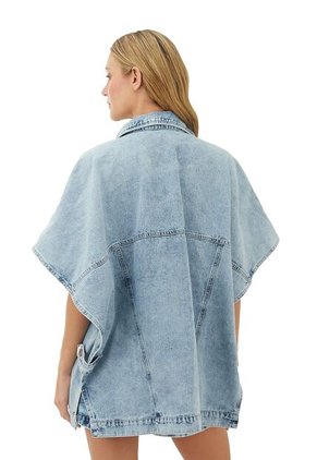 Chaqueta Bri Azul Mercedes Campuzano