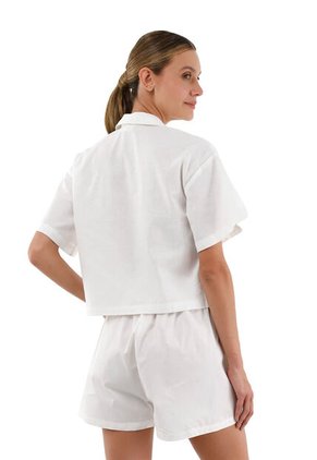 Camisa Charlize Marfil Mercedes Campuzano