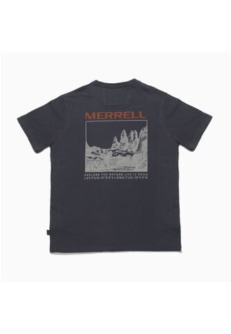 Camiseta Hombre Merrell T-SHIRT SHORT SLEEVE Gris Merrell Merrell