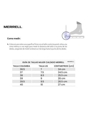 Tenis Merrell Marble W Mujer-Beige