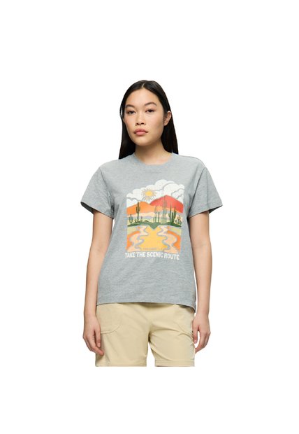 Camiseta Mujer MERRELL SCENIC-T Gris Merrell