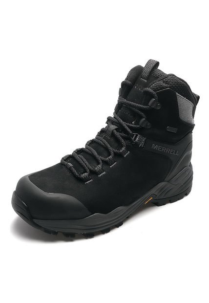 Bota Outdoor Negra-Gris Merrell Phaserbound Compra Ahora