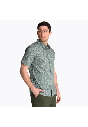 Camisa Hombre Merrell SHIRT SHORT SLEEVE B Gris Merrell