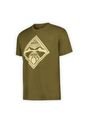 Camiseta Hombre Merrell UT-WORRY LESS Verde Merrell de Merrell