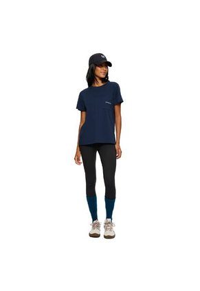 Camiseta Mujer Merrell W-RELAXED PKT TEE Azul Merrell
