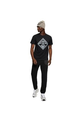 Camiseta Hombre Merrell UT-WORRY LESS Negro Merrell