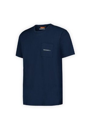 Camiseta Hombre Merrell RELAXED PKT TEE Azul Merrell
