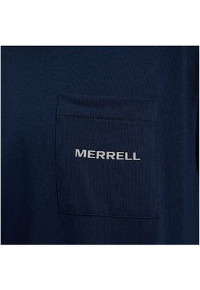 Camiseta Hombre Merrell RELAXED PKT TEE Azul Merrell