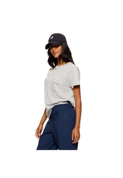 Camiseta Mujer Merrell W-RELAXED PKT TEE Multicolor Merrell