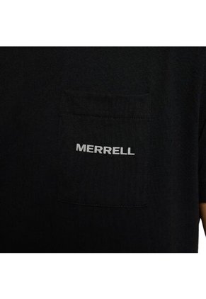 Camiseta Hombre Merrell RELAXED PKT TEE Negro Merrell