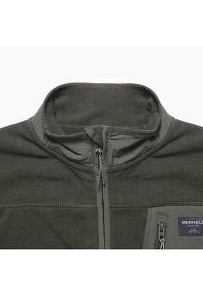 Chaqueta Hombre Merrell FULL ZIPPER MICROFLE Verde Merrell