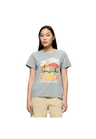 Camiseta Mujer MERRELL SCENIC-T Gris Merrell Merrell