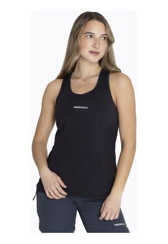 Camiseta Negro Mujer TANK TOP WTS008-ZMI Merrell Merrell