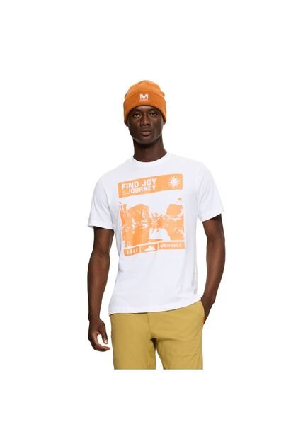 Camiseta Hombre Merrell UT-JOY Blanco Merrell