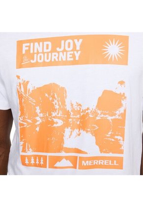 Camiseta Hombre Merrell UT-JOY Blanco Merrell