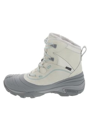 Bota Merrell Snowbound Mid Waterproof Beige Claro-Gris
