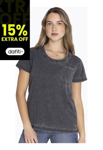 Camiseta Gris Mujer T-SHIRT SHORT SLEEVE WTS003-22Y Merrell Merrell