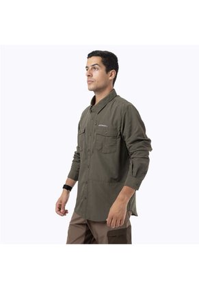 Camisa Hombre MERRELL KUSKOV SHIRT Verde Merrell