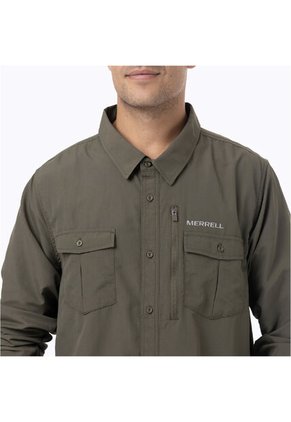 Camisa Hombre MERRELL KUSKOV SHIRT Verde Merrell
