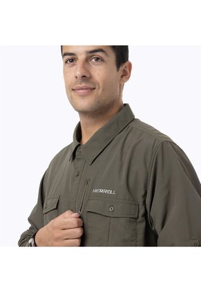 Camisa Hombre MERRELL KUSKOV SHIRT Verde Merrell