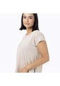Camiseta Mujer MERRELL SLUB COTTON T-SHIRT Beige Merrell de Merrell