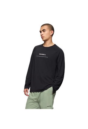 Camiseta Manga Larga Hombre MERRELL ROWAN Negro Merrell
