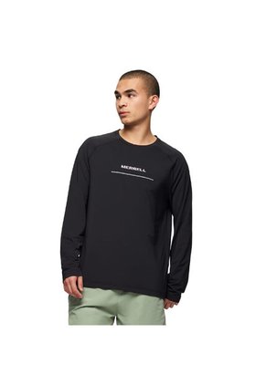 Camiseta Manga Larga Hombre MERRELL ROWAN Negro Merrell