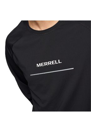 Camiseta Manga Larga Hombre MERRELL ROWAN Negro Merrell