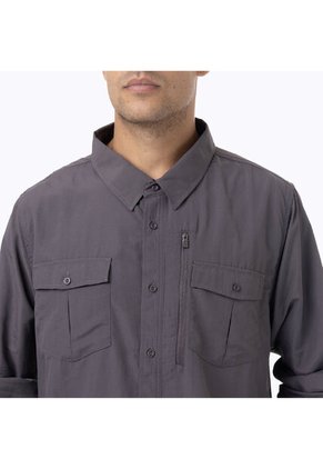 Camisa Hombre MERRELL KUSKOV SHIRT Gris Merrell