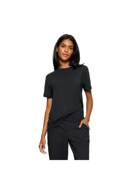 Camiseta Mujer Merrell EVERY TENCEL TEE Negro Merrell