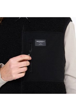 Chaleco Mujer Merrell SHERPA VEST REVERSIB Negro Merrell