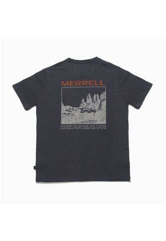 Camiseta Hombre Merrell T-SHIRT SHORT SLEEVE Gris Merrell Merrell