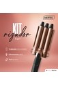Kit Rizador 5 En 1 Mertec Ceramica Turmalina Velvet Rose de Mertec