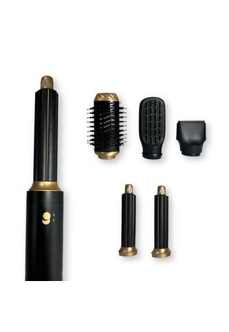 Cepillo Secador Multifuncional MERTEC 5 En 1 MT-039B Negro Mertec