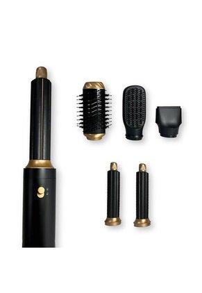 Cepillo Secador Multifuncional MERTEC 5 En 1 MT-039B Negro