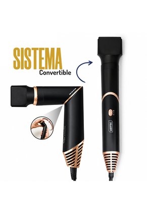 Cepillo Secador Multifuncional Y Convertible Mertec 5 En 1 Luna Bloom 