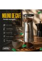 Molino De Café Mertec Portátil Recargable USB Acero Inoxidable de Mertec