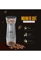 Molino De Café Mertec Portátil Recargable USB Acero Inoxidable de Mertec