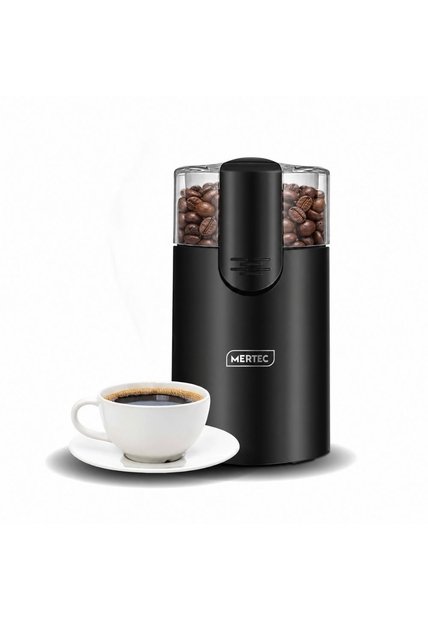 Molino De Café Y Granos Eléctrico Mertec Negro 