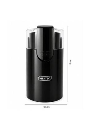Molino De Café Y Granos Eléctrico Mertec Negro 