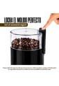 Molino De Café Y Granos Eléctrico Mertec Negro  de Mertec