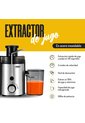 Extractor De Jugos Mertec Acero Inoxidable 800 Ml de Mertec