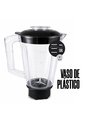 Licuadora Mertec 2 Litros Vaso Plástico 2 Velocidades Negro de Mertec