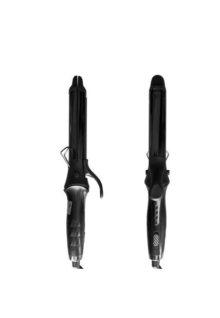 Plancha Rizadora 2 En 1 MERTEC Negro