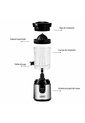  Exprimidor De Cítricos Mertec Eléctrico Y Automático Acero Inoxidable 350ml de Mertec