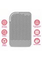 Tapete De Silicona Resistente Al Calor Para Plancha, Rizador Y Secador De Cabello Gris de Mertec
